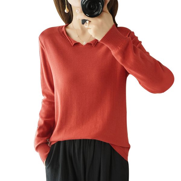 women's sweaters cotton sweater women spring fall long-sleeved knit pullover bottoming shirt solid color all-match 6viw, White;black
women's sweaters cotton sweater women spring fall long-sleeved knit pullover bottoming shirt solid color all-match 6viw, White;black