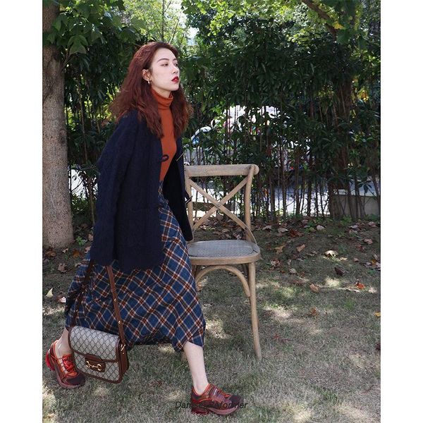 japanese style fried street contrast color tartan skirt a- line high waist autumn and winter woman skirts faldas jupe, Black
japanese style fried street contrast color tartan skirt a- line high waist autumn and winter woman skirts faldas jupe, Black