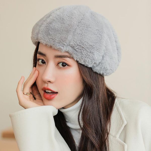 berets winter fur beret hats for women french painter hat girls solid color lady fashion flat wool wholesale, Blue;gray
berets winter fur beret hats for women french painter hat girls solid color lady fashion flat wool wholesale, Blue;gray
