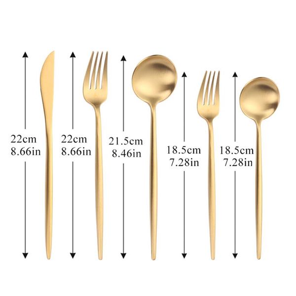 golden cutlery set stainless steel 18/10 tableware for party knives spoons forks dinnerware sets
golden cutlery set stainless steel 18/10 tableware for party knives spoons forks dinnerware sets