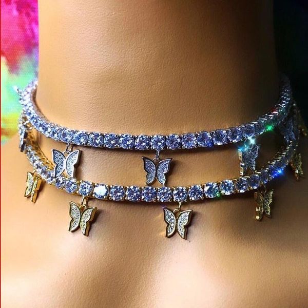 cubic zirconia chains necklaces for women butterfly pendant necklace korean fashion choker engagement party jewelry, Silver
cubic zirconia chains necklaces for women butterfly pendant necklace korean fashion choker engagement party jewelry, Silver