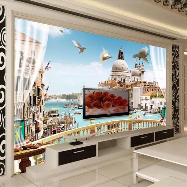 diantu custom wallpaper 3d murals beautiful window balcony roman landscape background wall living room bedroom wallpapers
diantu custom wallpaper 3d murals beautiful window balcony roman landscape background wall living room bedroom wallpapers