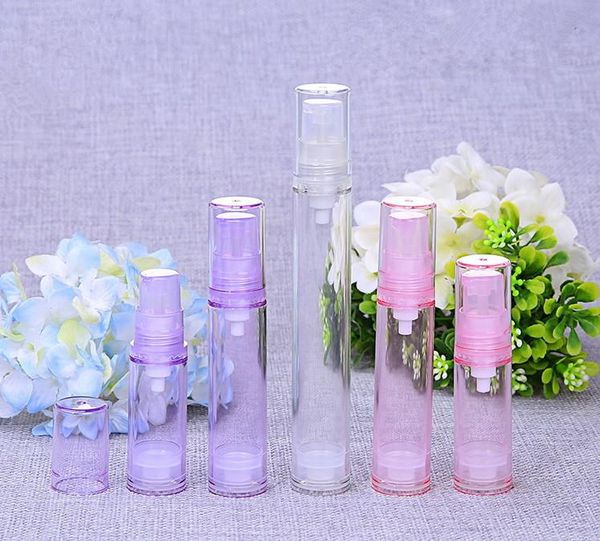 storage bottles & jars 50pcs/lot 5/10/15ml clear/pink/purple essence pump plastic airless bottle for lotion cream shampoo bath empty cosmeti
storage bottles & jars 50pcs/lot 5/10/15ml clear/pink/purple essence pump plastic airless bottle for lotion cream shampoo bath empty cosmeti