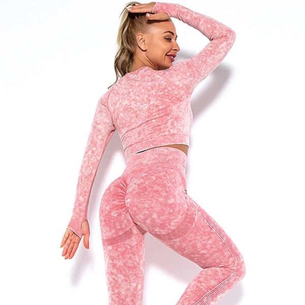 yoga outfit seamless sport set women female 2pcs two piece crop shirt leggings wear ftines suit solid workout gym clothes
yoga outfit seamless sport set women female 2pcs two piece crop shirt leggings wear ftines suit solid workout gym clothes