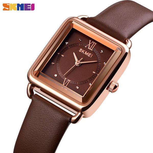 glass quartz ladies watches fashion rectangl dial women wristwatches genuine leather girl watch 1702, Slivery;brown
glass quartz ladies watches fashion rectangl dial women wristwatches genuine leather girl watch 1702, Slivery;brown