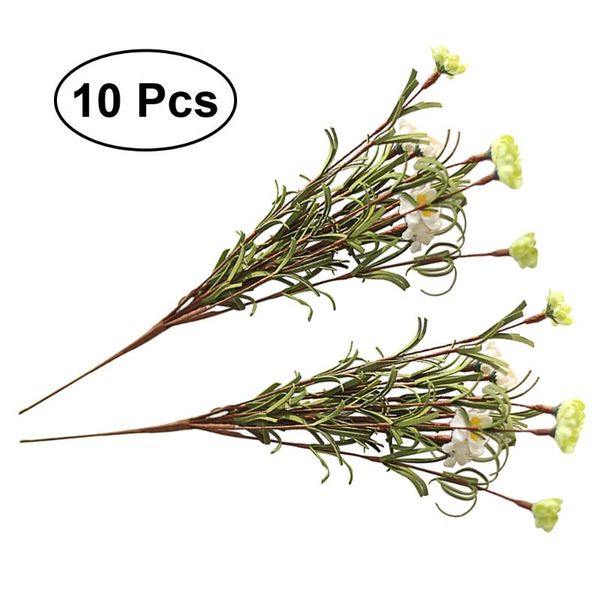 10pcs artificial flowers fake plastic simulation daisy bouquet plant bundle for home office garden patio decoration decorative & wreaths
10pcs artificial flowers fake plastic simulation daisy bouquet plant bundle for home office garden patio decoration decorative & wreaths