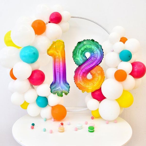 party decoration 40inch rainbow number foil balloons air balloon birthday decorations kids rose gold pink silver blue 0-9 digit ball
party decoration 40inch rainbow number foil balloons air balloon birthday decorations kids rose gold pink silver blue 0-9 digit ball