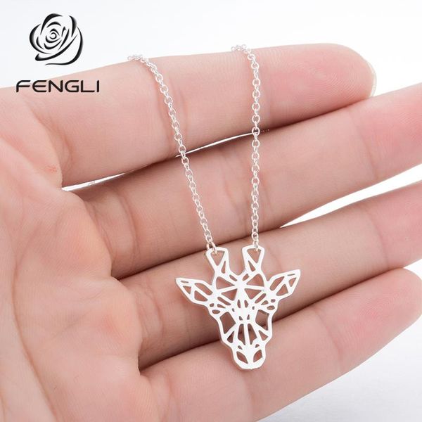pendant necklaces fengli stainless steel deer charm for women cartoon long chain necklace travel jewelry gifts collar, Silver
pendant necklaces fengli stainless steel deer charm for women cartoon long chain necklace travel jewelry gifts collar, Silver