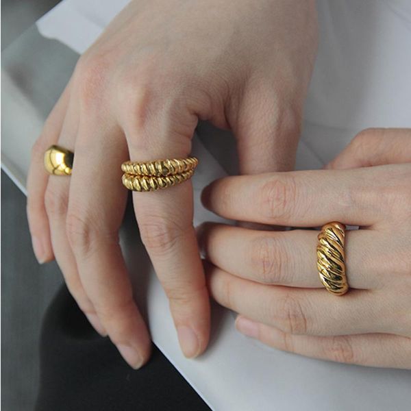 cluster rings peri'sbox gold silver color twisted circle spiral geometric for women chunky minimalist jewelry 2021 collection, Golden;silver
cluster rings peri'sbox gold silver color twisted circle spiral geometric for women chunky minimalist jewelry 2021 collection, Golden;silver
