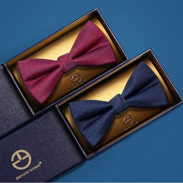 bow ties wine red tie for men designer brand wedding party butterfly bowtie silk polyester two laywe with gift box, Black;gray
bow ties wine red tie for men designer brand wedding party butterfly bowtie silk polyester two laywe with gift box, Black;gray