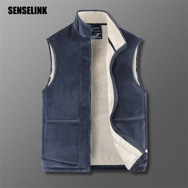men zipper casual fashion cotton winter jacket sleeveless vest fleece warm outerwear coats plus size 6xl 211104, Black;white
men zipper casual fashion cotton winter jacket sleeveless vest fleece warm outerwear coats plus size 6xl 211104, Black;white