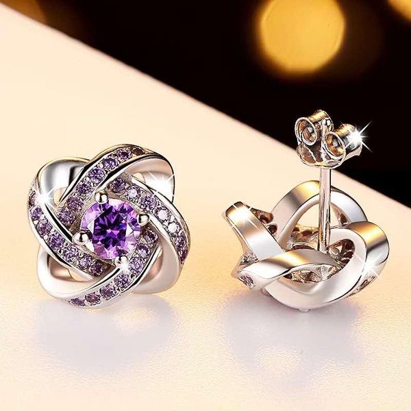 stud purple crystal cute women earrings super flash cz jewelry winding drop luxury wedding, Golden;silver
stud purple crystal cute women earrings super flash cz jewelry winding drop luxury wedding, Golden;silver