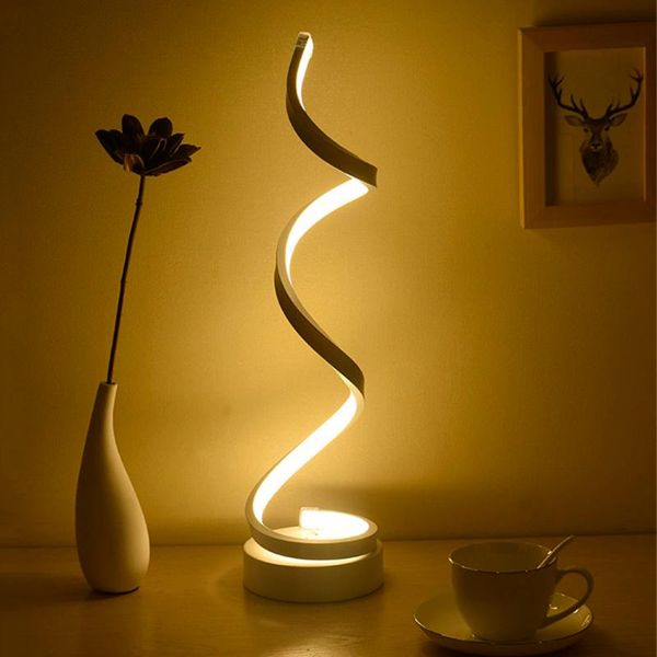 table lamps creative art led spiral lamp curved desk night el villa bedroom bedside reading
table lamps creative art led spiral lamp curved desk night el villa bedroom bedside reading