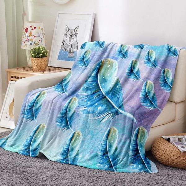 blankets blue feather throw blanket born flannel suitable for chair travel camping kids bed sofa cover sleeping
blankets blue feather throw blanket born flannel suitable for chair travel camping kids bed sofa cover sleeping