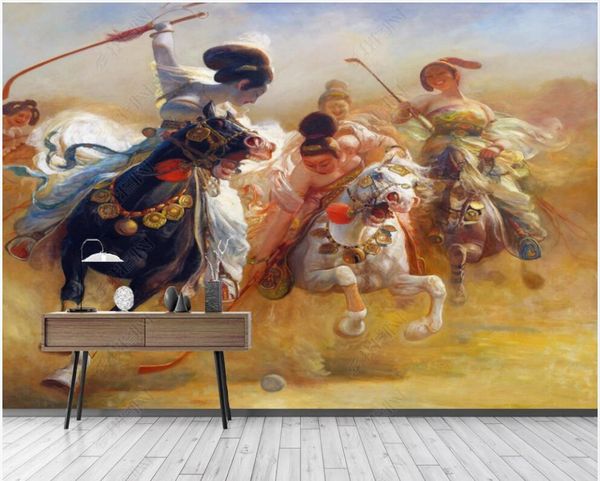 wallpapers 3d wallpaper custom po mural on the wall retro woman playing a gallop for walls in rolls home decor room
wallpapers 3d wallpaper custom po mural on the wall retro woman playing a gallop for walls in rolls home decor room