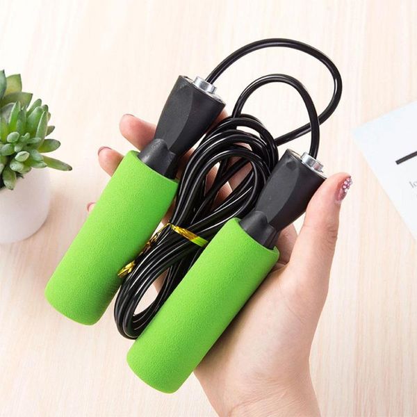jump ropes 2.5m professional sponge rope adjustable fast speed bearing skipping wire workout equipments
jump ropes 2.5m professional sponge rope adjustable fast speed bearing skipping wire workout equipments