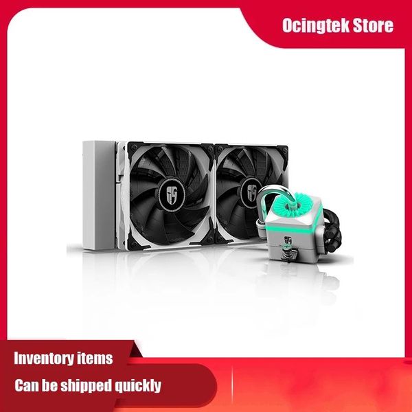 fans & coolings deepcool captain 240x white/black cpu liquid cooler with double 120mm pwm fan for intel lga2066/1200/115x tr4 am4
fans & coolings deepcool captain 240x white/black cpu liquid cooler with double 120mm pwm fan for intel lga2066/1200/115x tr4 am4