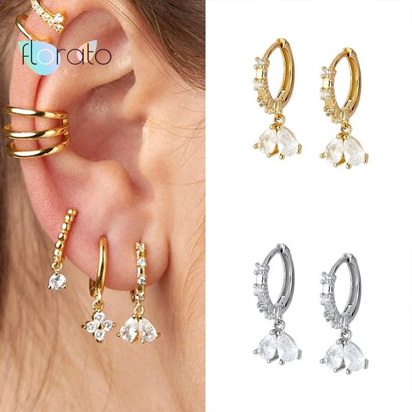 hoop & huggie fashion cz small earrings elegant crystal geometry gold color for women wedding jewelry, Golden;silver
hoop & huggie fashion cz small earrings elegant crystal geometry gold color for women wedding jewelry, Golden;silver