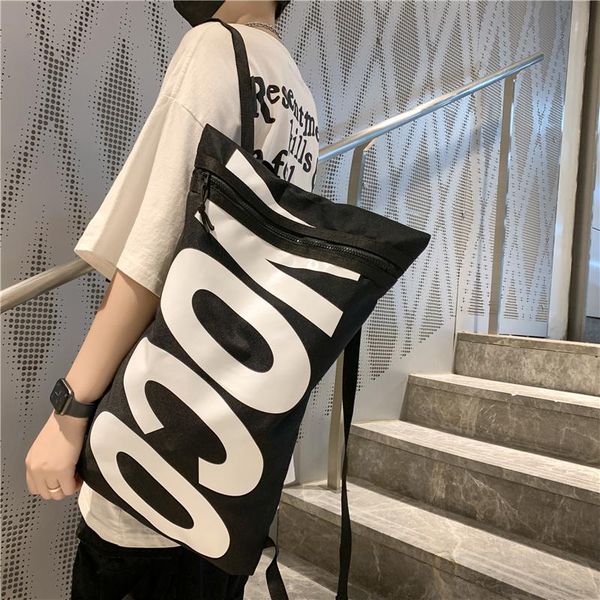 backpack waterproof oxford big letters bucket black knapsack bag for lady men couples more useful school books
backpack waterproof oxford big letters bucket black knapsack bag for lady men couples more useful school books