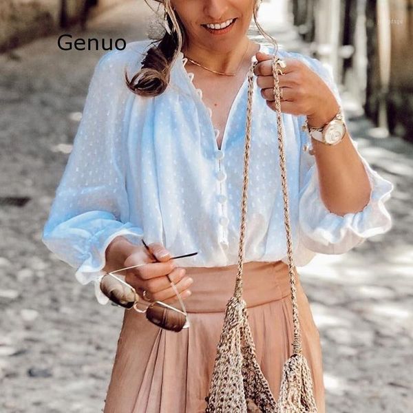women elegant mesh white chiffon blouse long sleeve button down blouses and fasion office ladies shirt women's & shirts
women elegant mesh white chiffon blouse long sleeve button down blouses and fasion office ladies shirt women's & shirts