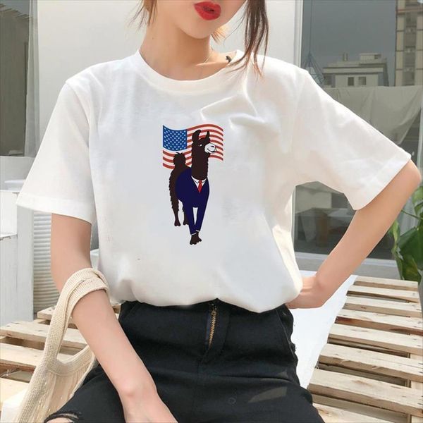 alpaca usa home streetwear womens t shirt summer aesthetic clothes short sleeve harajuku plus size riverdale, White
alpaca usa home streetwear womens t shirt summer aesthetic clothes short sleeve harajuku plus size riverdale, White
