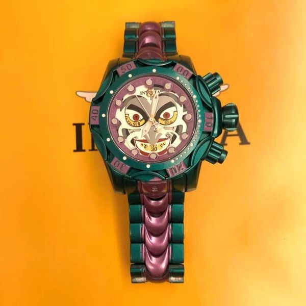 popular 2021 new color clown series men's quartz watch big dial creative watch, Slivery;brown
popular 2021 new color clown series men's quartz watch big dial creative watch, Slivery;brown