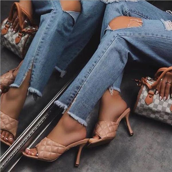 slippers women summer thin high heels pumps stiletto shoes woman slides pu leather open toe sandalias mujer sapato femininod1029, Black
slippers women summer thin high heels pumps stiletto shoes woman slides pu leather open toe sandalias mujer sapato femininod1029, Black
