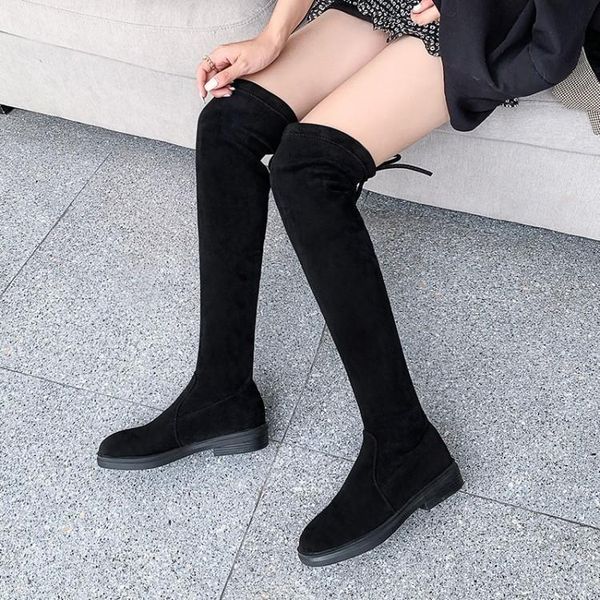 boots autumn 2021 and winter thin leg long high elastic over knee net red plush flat bottom in, Black
boots autumn 2021 and winter thin leg long high elastic over knee net red plush flat bottom in, Black