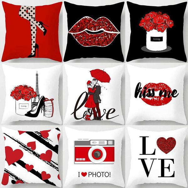 party decoration red love rose lips print cushion cover for wedding romantic pillow case home decor 1pcs diy accessories
party decoration red love rose lips print cushion cover for wedding romantic pillow case home decor 1pcs diy accessories