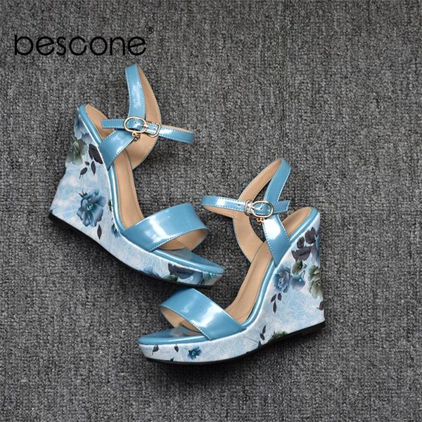 classics sandals women wedge heel printed high metal buckled peep toe rubber sole shoes elegant lady bm465, Black
classics sandals women wedge heel printed high metal buckled peep toe rubber sole shoes elegant lady bm465, Black