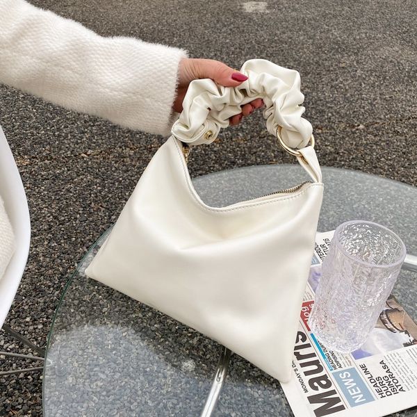casual pu leather pleated handle shoulder purse retro fold women totes crossbody bag portable street travel shopping handbags
casual pu leather pleated handle shoulder purse retro fold women totes crossbody bag portable street travel shopping handbags