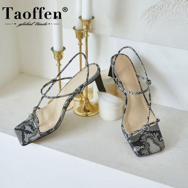 dress shoes taoffen women sandals open toe thick heel snakeskin fashion slip on ladies footwear summer size 34-40, Black
dress shoes taoffen women sandals open toe thick heel snakeskin fashion slip on ladies footwear summer size 34-40, Black