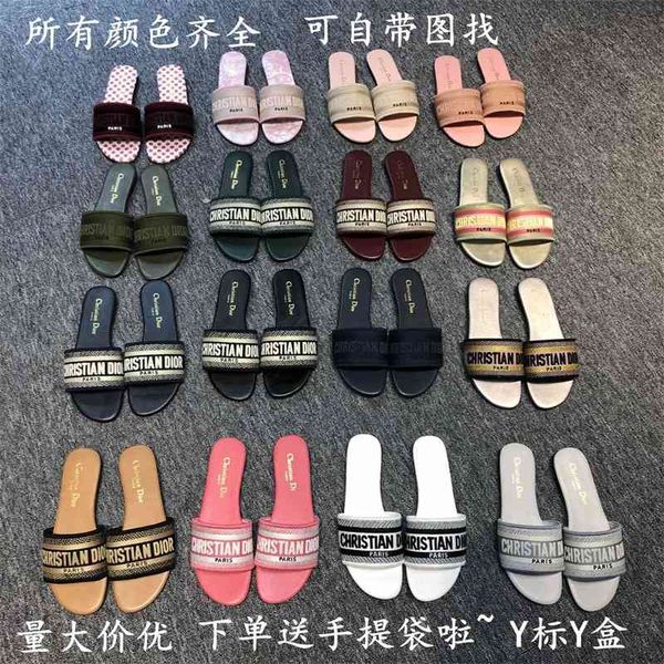 d leather embroidered flat slippers women's spring and summer popular print letters wear with black jpcx zmm
d leather embroidered flat slippers women's spring and summer popular print letters wear with black jpcx zmm