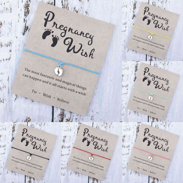 pregnancy bracelet footprints charm mummy bracelet es for pregnancy congratulations wedding favors pregnancy ornament, Golden;silver
pregnancy bracelet footprints charm mummy bracelet es for pregnancy congratulations wedding favors pregnancy ornament, Golden;silver
