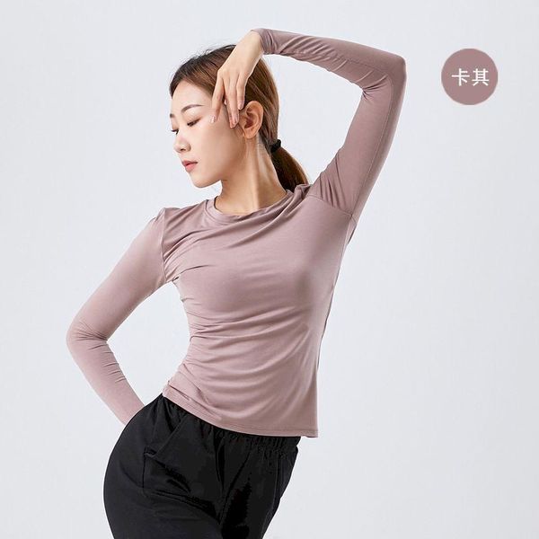 yoga outfit women shirt autumn slimming casual female long-sleeved pilates fitness bottoming basic payment modern dance uniforms
yoga outfit women shirt autumn slimming casual female long-sleeved pilates fitness bottoming basic payment modern dance uniforms