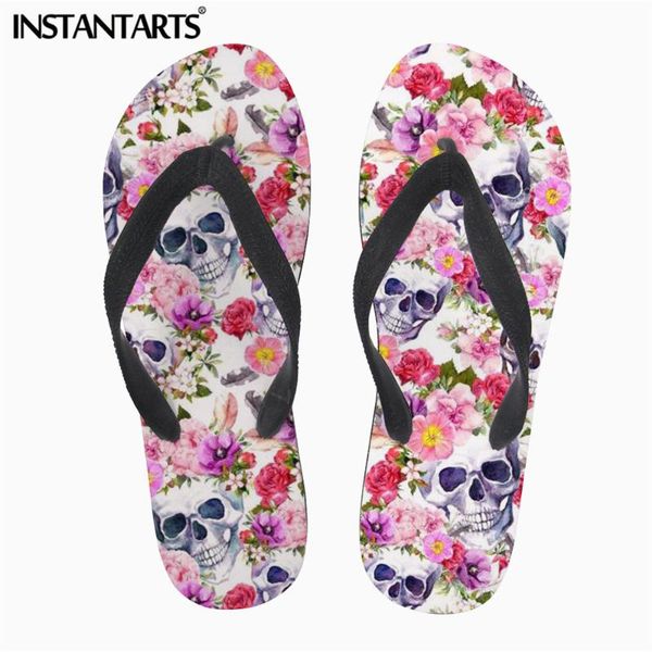 vintage floral skull pattern women flip flop summer non-slip home slipper fashion lightweight slide sadal zapatillas slippers, Black
vintage floral skull pattern women flip flop summer non-slip home slipper fashion lightweight slide sadal zapatillas slippers, Black