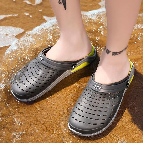 sandals classic slip on garden clog shoes men quick drying summer beach slipper breathable outdoor platform gardening, Black
sandals classic slip on garden clog shoes men quick drying summer beach slipper breathable outdoor platform gardening, Black