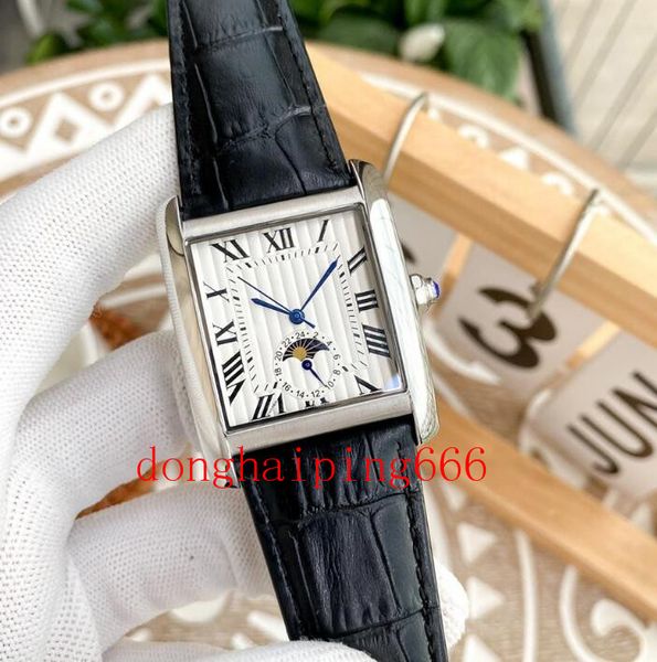 luxury mens watches 40mm fashion leather strap classic between stainless steel sapphire mirror high waterproof, Slivery;brown
luxury mens watches 40mm fashion leather strap classic between stainless steel sapphire mirror high waterproof, Slivery;brown