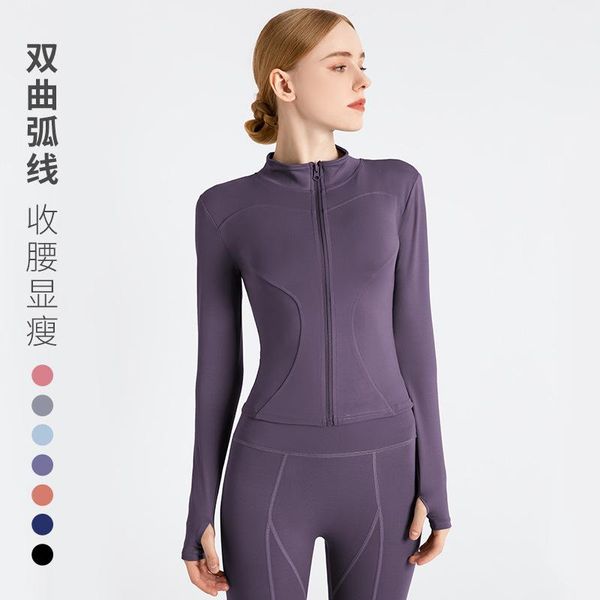 yoga outfit autumn and winter professional clothes for women zipper tight quick dry long sleeve crop jacket running fitness suit
yoga outfit autumn and winter professional clothes for women zipper tight quick dry long sleeve crop jacket running fitness suit