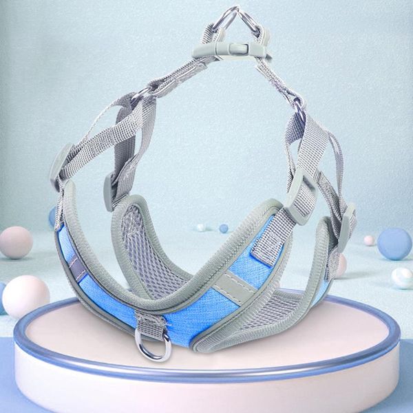 dog collars & leashes pet harness small and medium hand holding rope vest-style anti breaking loose reflective breathable chest back suit
dog collars & leashes pet harness small and medium hand holding rope vest-style anti breaking loose reflective breathable chest back suit