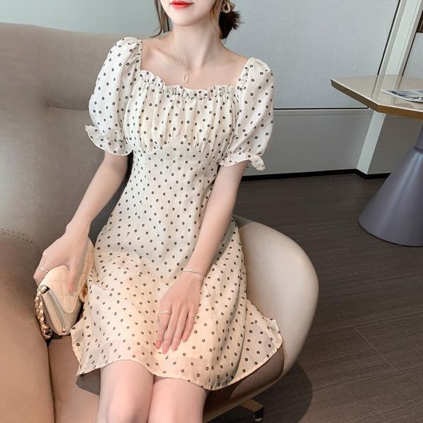 casual dresses real s bubble sleeve retro square collar thin off shoulder chiffon dress kikyo 2021 female summer small man, Black;gray
casual dresses real s bubble sleeve retro square collar thin off shoulder chiffon dress kikyo 2021 female summer small man, Black;gray