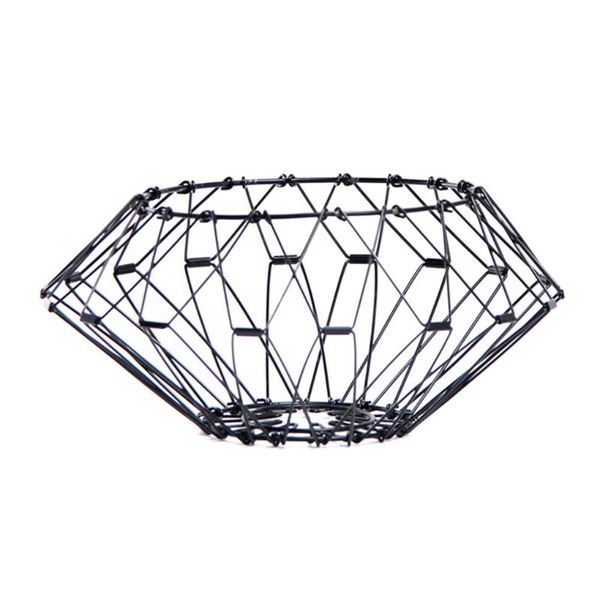 storage baskets fruit basket foldable wire holder stainless steel serving home kitchen supplies, black
storage baskets fruit basket foldable wire holder stainless steel serving home kitchen supplies, black