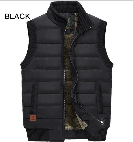 men's vests clothing winter fashion trend stand-up collar sleeveless jacket men thick warm cotton vest, Black;white
men's vests clothing winter fashion trend stand-up collar sleeveless jacket men thick warm cotton vest, Black;white