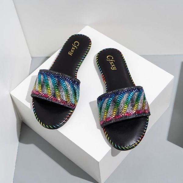 slippers 2021 women fashion colorful sequins comfortable sandals shoes ladies indoor flat slides flip flops size 42, Black
slippers 2021 women fashion colorful sequins comfortable sandals shoes ladies indoor flat slides flip flops size 42, Black