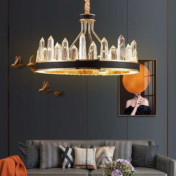 nieuwe luxe ontwerp woonkamer led verlichting kristallen lamp kroonluchter moderne glans chandeliers
nieuwe luxe ontwerp woonkamer led verlichting kristallen lamp kroonluchter moderne glans chandeliers