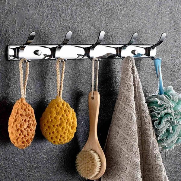 robe hooks 4/5/6 stainless steel chrome plating thicken bathroom coat hat wall mounted hanger towel holder
robe hooks 4/5/6 stainless steel chrome plating thicken bathroom coat hat wall mounted hanger towel holder