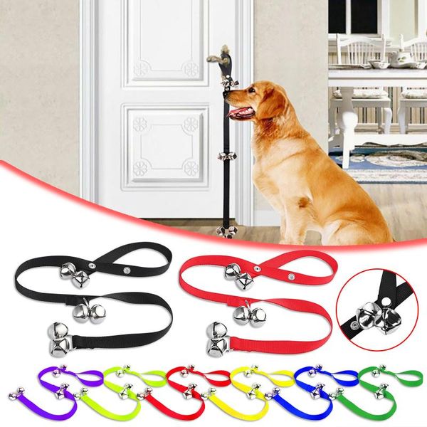pet dog doorbells universal training accessories potty adjustable bells pot tool #lr1 tag,id card
pet dog doorbells universal training accessories potty adjustable bells pot tool #lr1 tag,id card