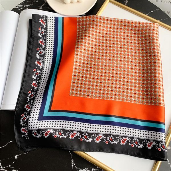 scarves women square scarf silk feeling hairband spring foulard neckerchief bandana dot print lady shawl wraps 2021, Blue;gray
scarves women square scarf silk feeling hairband spring foulard neckerchief bandana dot print lady shawl wraps 2021, Blue;gray