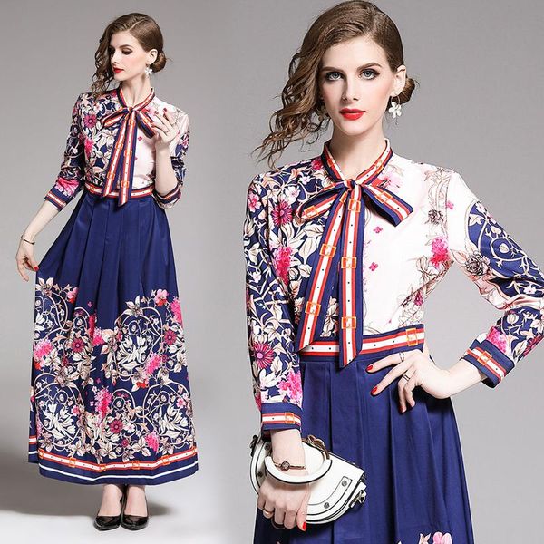 casual dresses designer luxury party chic ins bow tie neck shirt maxi dress long sleeve floral print women fashion elegant office french, Black;gray
casual dresses designer luxury party chic ins bow tie neck shirt maxi dress long sleeve floral print women fashion elegant office french, Black;gray