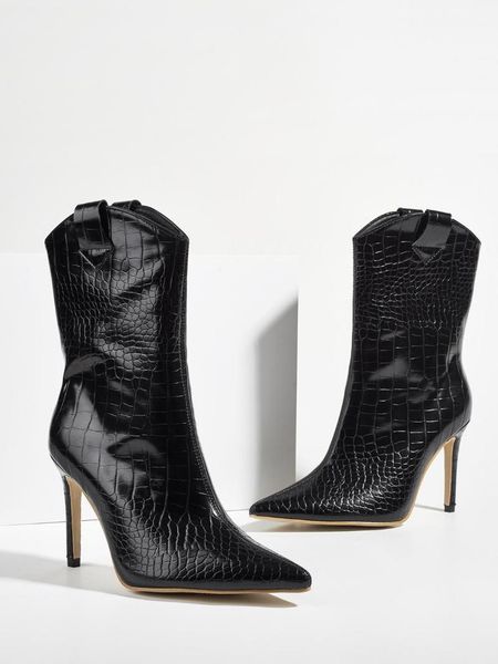 boots snake print women ankle black beige high heels shoes pointed toe stiletto ladies autumn winter party 35-40
boots snake print women ankle black beige high heels shoes pointed toe stiletto ladies autumn winter party 35-40